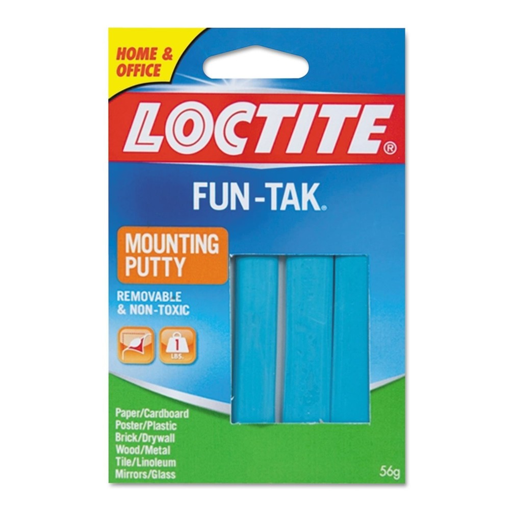 Fun-Tak Mounting Putty, 2 oz, Blue