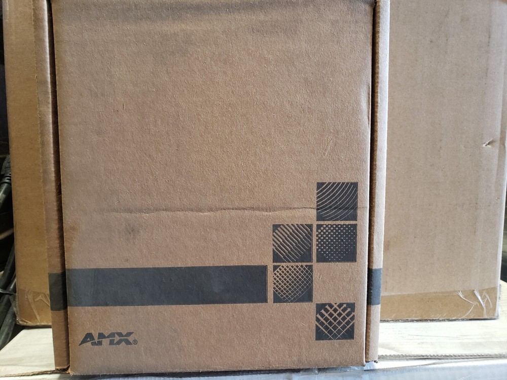AMX FG1302-17-2-A CP-3017-NA A/V Silver Control Panel Complete -NEW