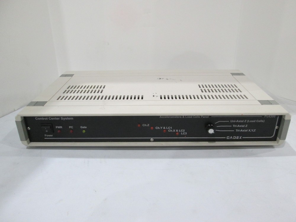 Cadex, Pc4300, Control System Center, Used