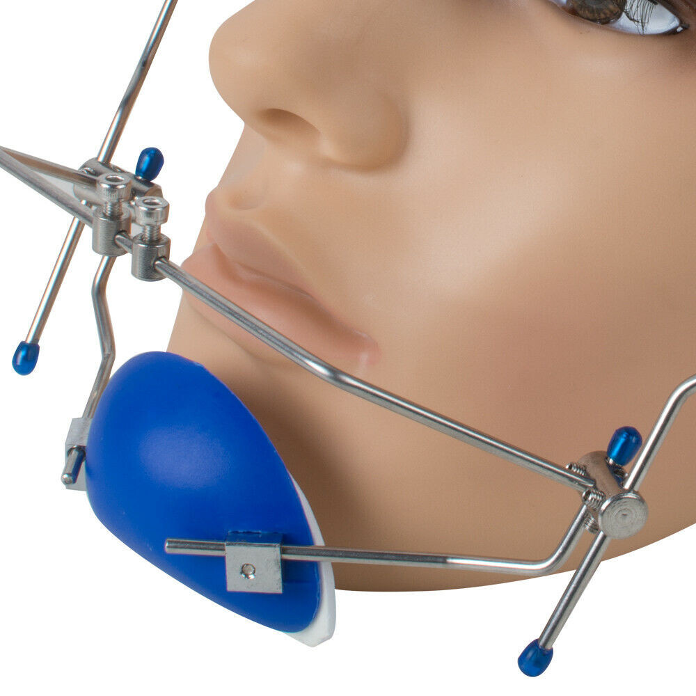 Dental Orthodontic Forward Reverse-Pull Stainless Steel With Plastic Blue+Red