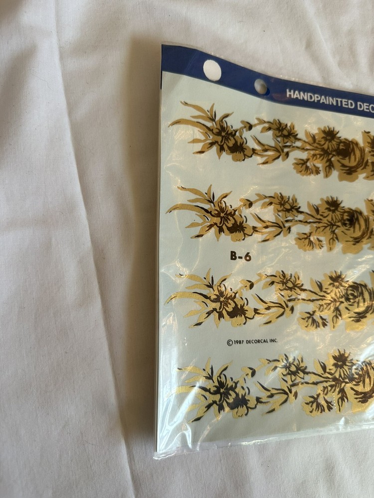 hand painted decals by decorcal 1987