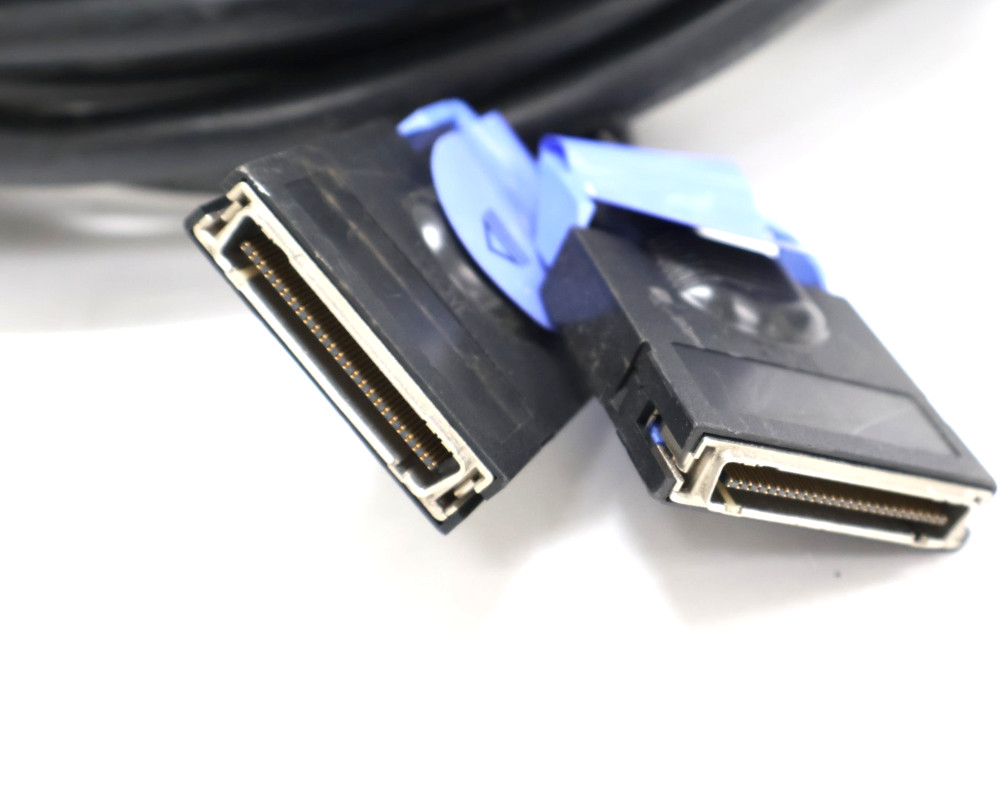 Fujitsu 21P5456 10-Meter Remote I/O (RIO) Copper Cable Black