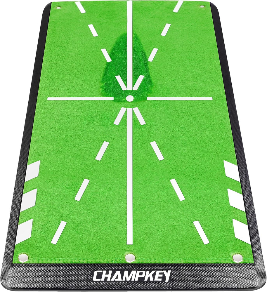 8" X 17" Premium Impact Golf Mat Upgraded Version | Path Feedback Golf Practi...