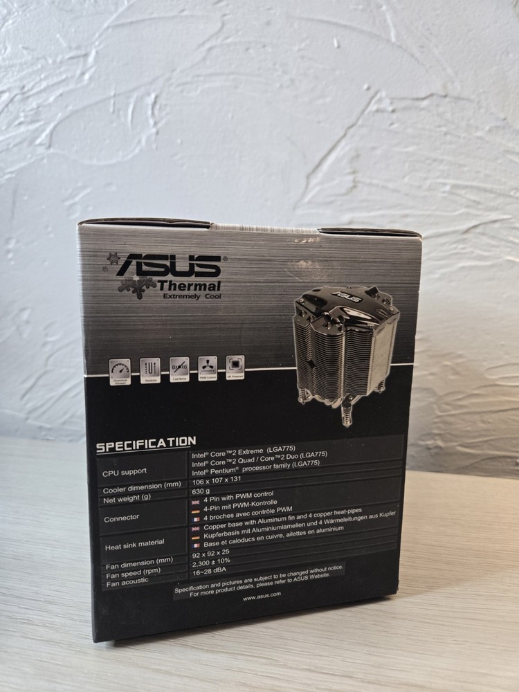 SEALED Asus V60 Mini Tower With Silence CPU Cooler
