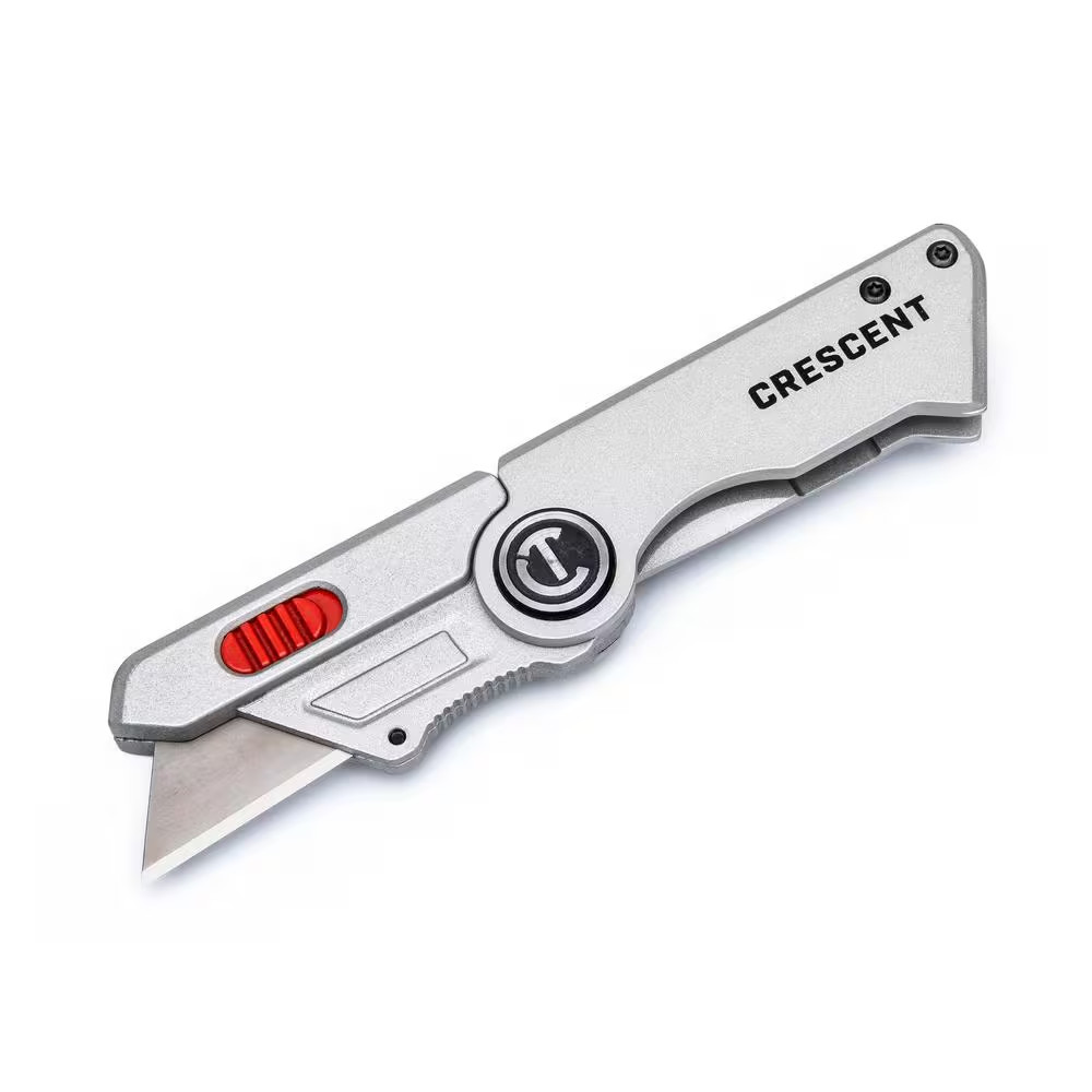 Compact Folding Utility Knife with Quick Change Blade