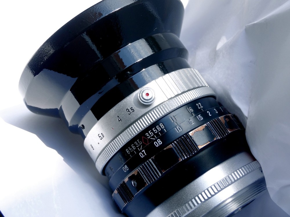 A Curiosity: Fujitar 3.5/52mm (Kalimar 66) ADAPTED Pentacon SIX Medium Format