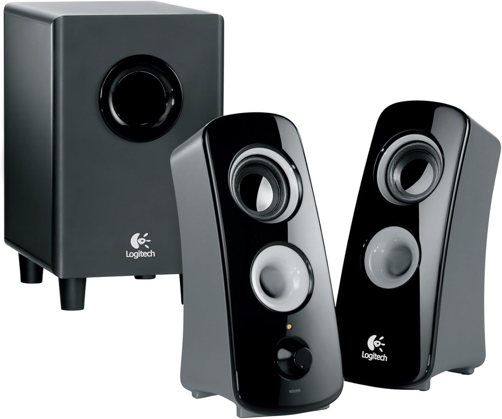 Logitech Z323 2.1 Speaker System with Subwoofer MAC / PC (980-000354) AUX Input