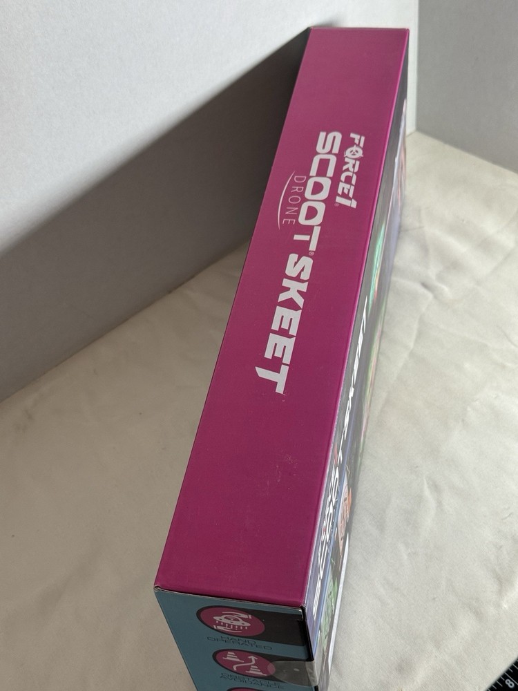 Force1 Scoot Skeet Drone Electronic Shooting Game - Pink/Blue