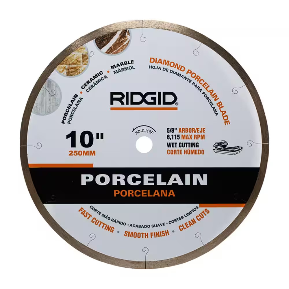 10 In. Premium Tile Diamond Blade