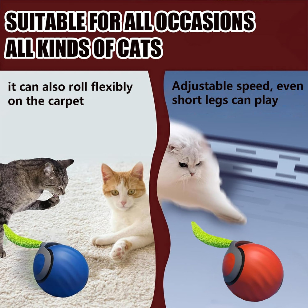 Smart Interactive Cat Toy,2025 New Generation Interactive Cats Toys,Interactive