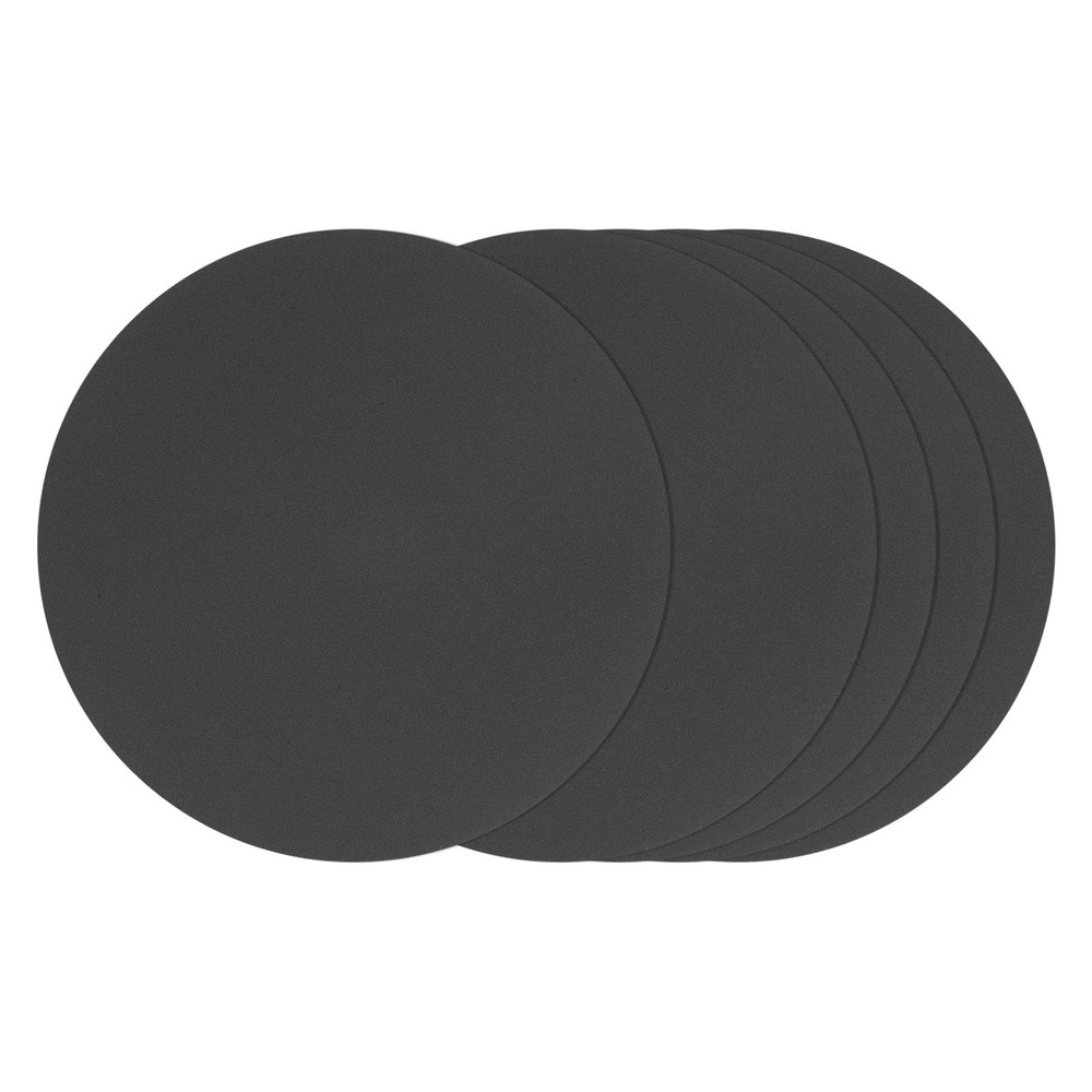 30 Pcs Sanding Disc 6" 800 Grit Hook and Loop  Orbital Sandpapers, Black