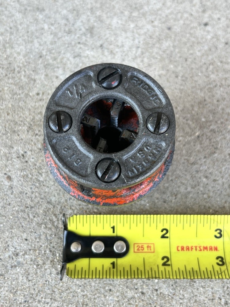 Ridgid 1/4” Bolt Die Head Threader