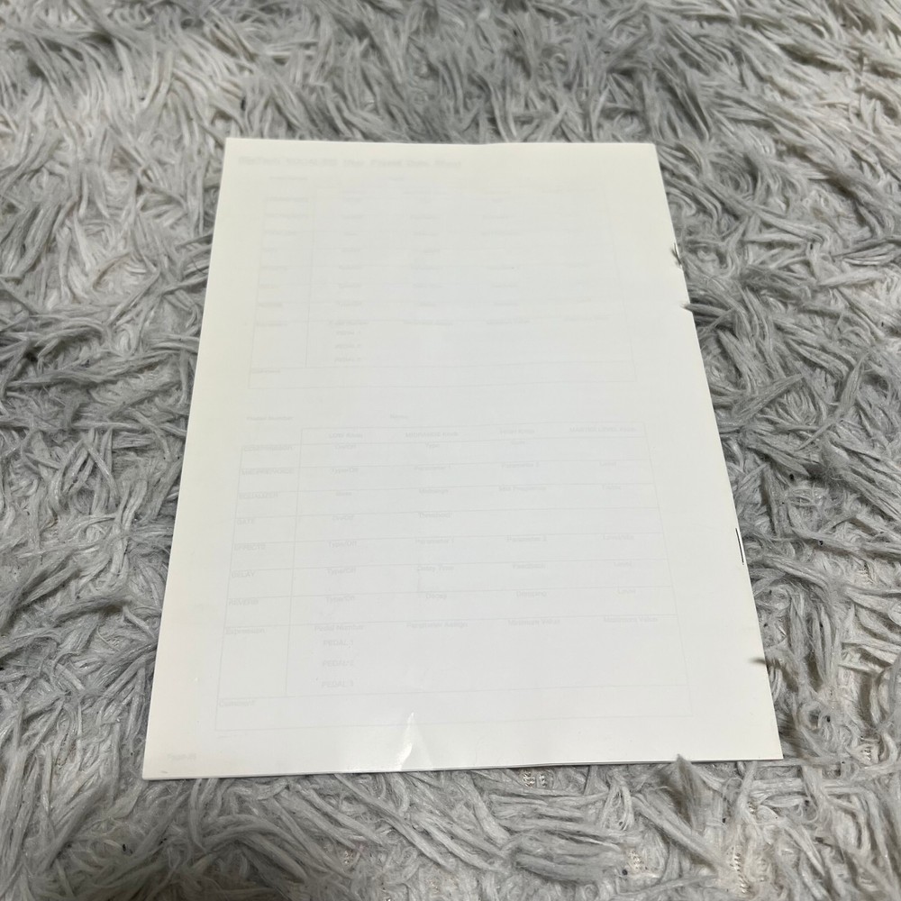 DigiTech Vocal 300 Vocal-Multi-Effects Pedal Processor Guitar Vocal Tested good!