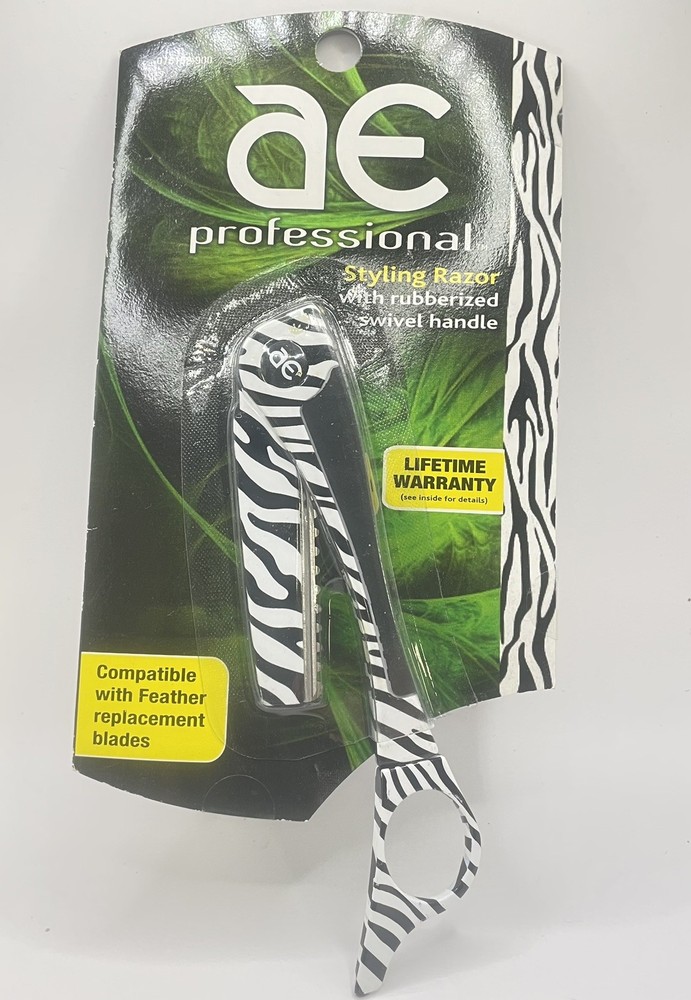 Feather blade compatible Styling Razor /ShaperZebra pattern