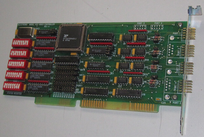 BLASTRONIX 422 Video Controller ISA Board