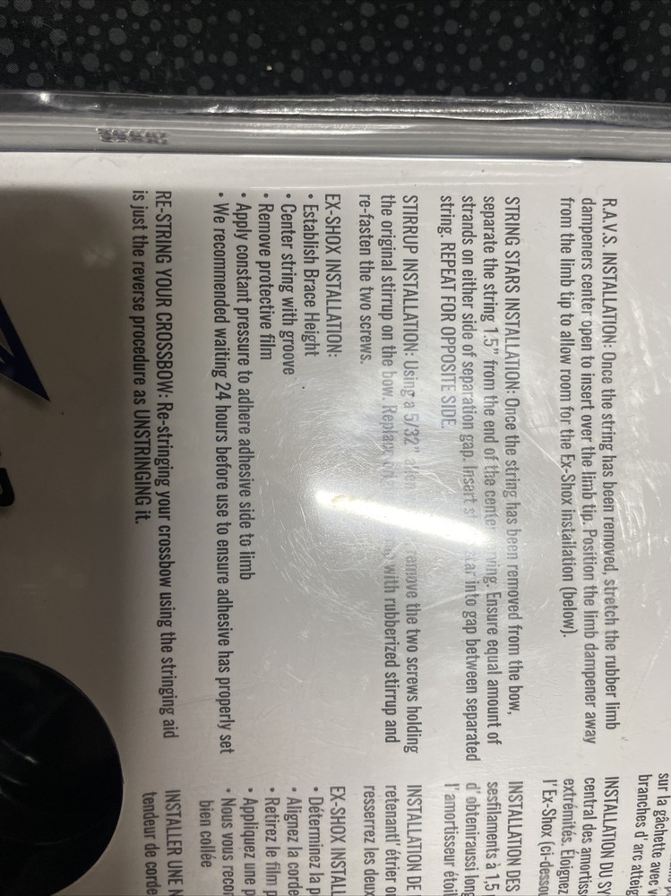 Excalibur Crossbow Sound Deadening System