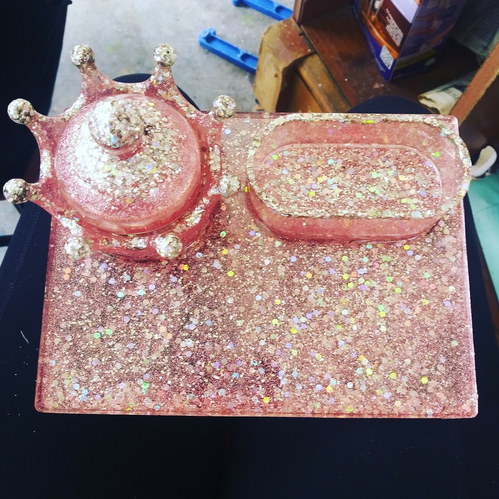 Rolling tray kit