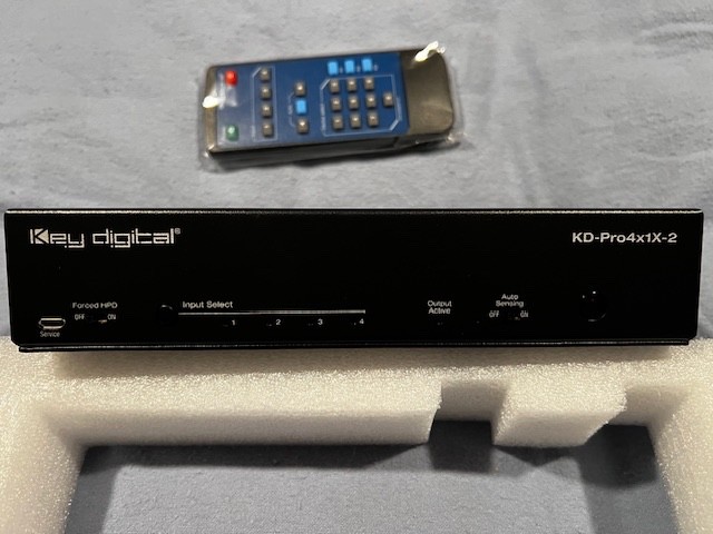 Key digital KD-Pro4X1X-2 HDMI Switcher