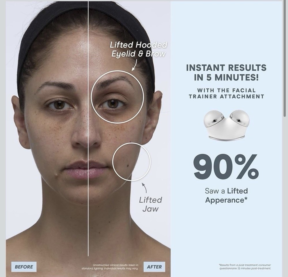 NuFACE Trinity Plus Microcurrent Facial Toning Device