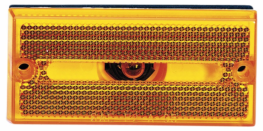 Peterson Manufacturing V132A Amber Rectangular Side Marker Light