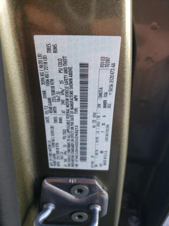 2013 FORD ESCAPE Engine Wire Harness