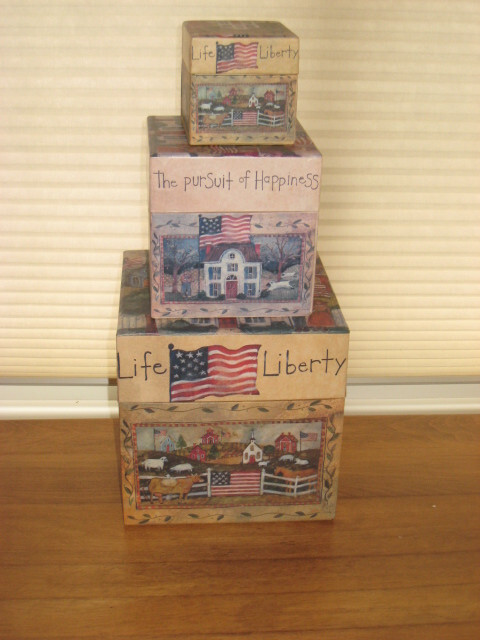BOB’S BOXES “LIFE & LIBERTY” – 3 SIZES