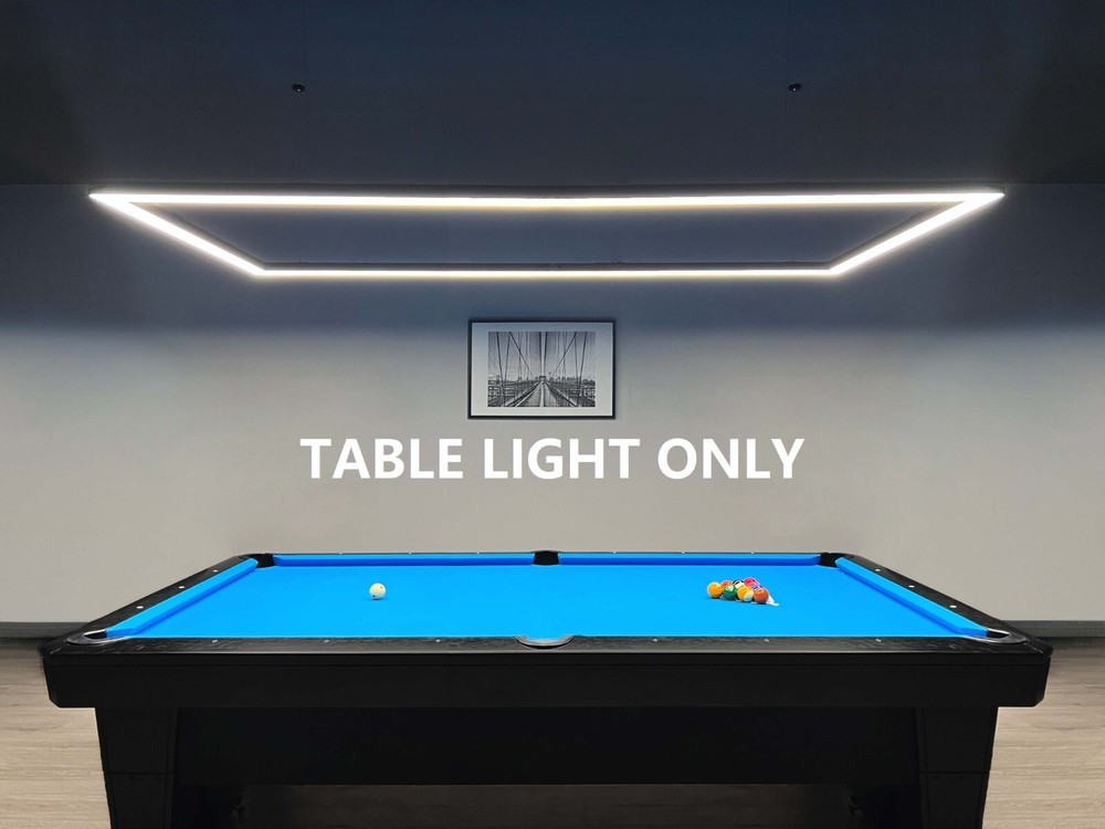 Dimmable 7' 8' 9' Modern Pool Table Lighting Perimeter LED Billiard Lights
