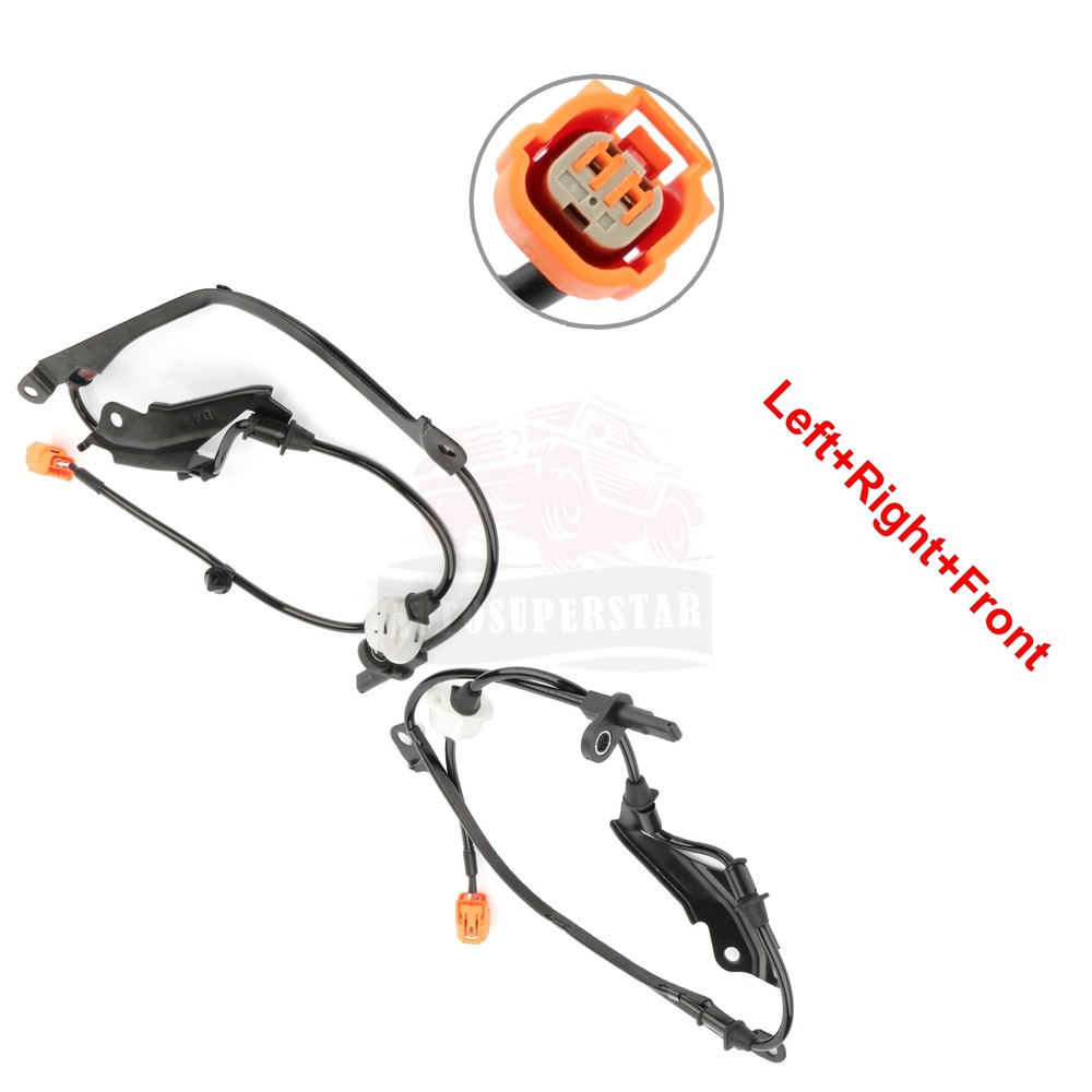 2 pcs Front Driver & Passenger ABS Speed Sensor For Acura TL 2004-2008