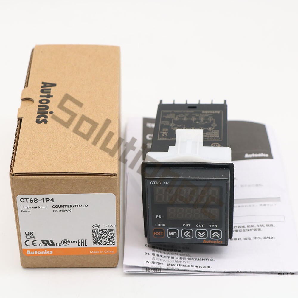 Autonics CT6S-1P4 Counter (1PCS NEW)