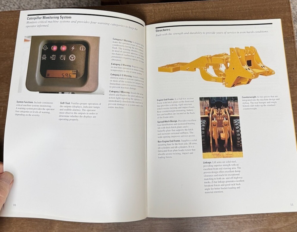 980G Series II Caterpillar Brochure 2001