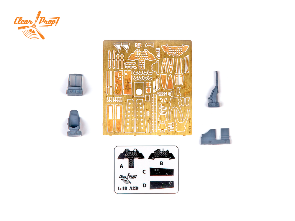 1/48 Clear Prop! CP4802 XA2D-1 Skyshark model kit