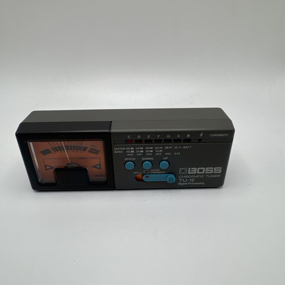BOSS TU-12 Chromatic Tuner From Japan