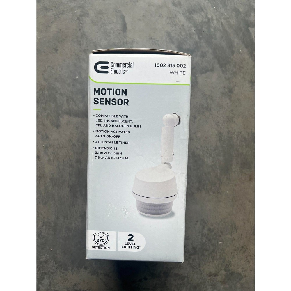 Defiant 270 Degree Replacement Motion Sensor Light Control - White 1002315002
