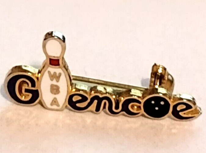 Glencoe WBA Bowling Small Lapel Pin
