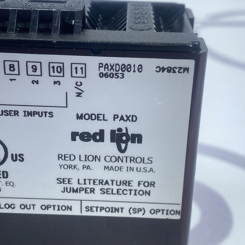 Red Lion PAXD0010 Digital Panel Meter Overnight Shipping Available