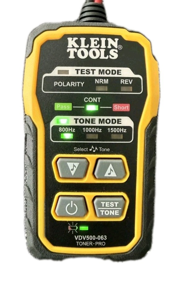 Klein Tools VDV500-063 Toner-PRO Generator TESTED OPEN BOX