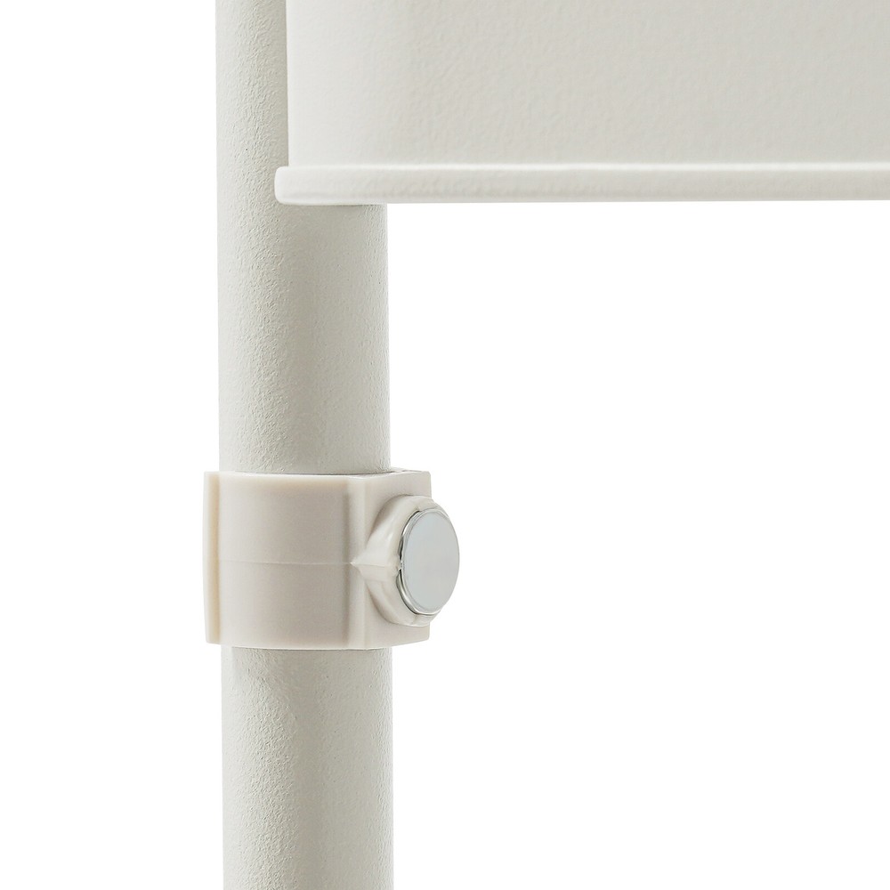 Rotating Storage Shelves Rack, 3-Tier Removable Basket Shelf Organizer