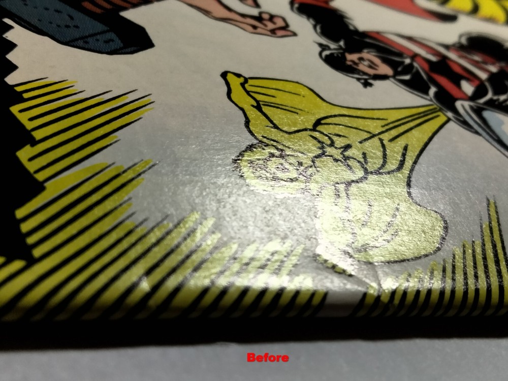 Professional Comic Book Press & Cleaning Service (Add On To Comic Purchased)