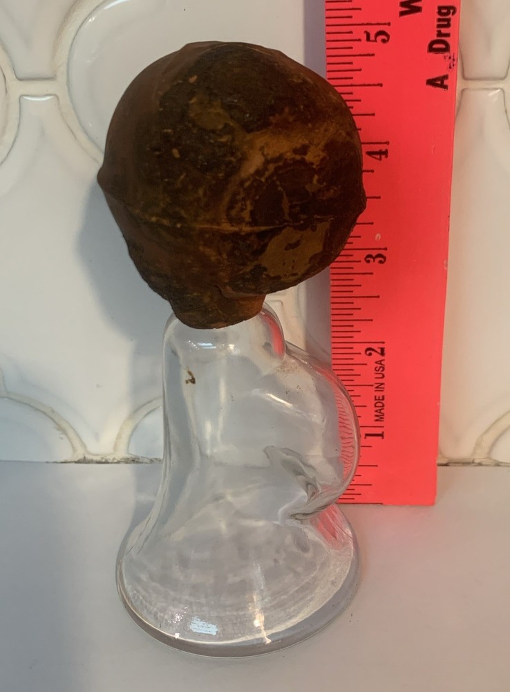 Vintage Glass Breast Pump
