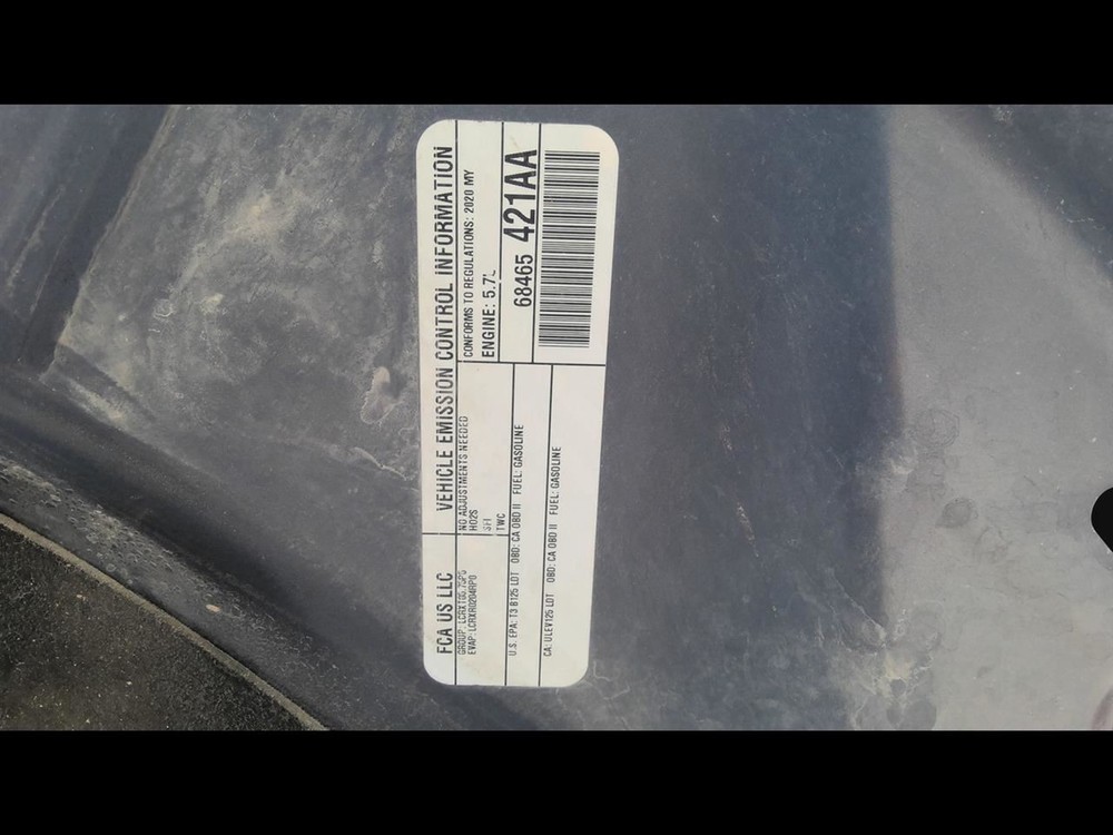 2020 - 2023 DODGE DURANGO Engine ECM Electronic Control Module 5.7L