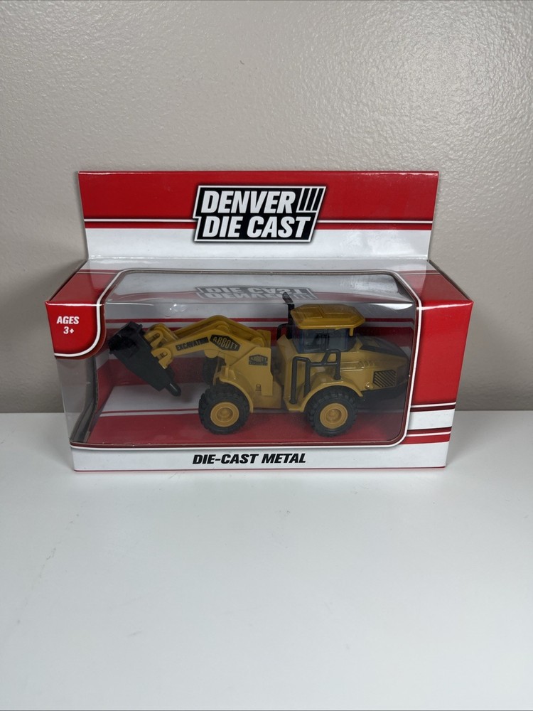 Denver Diecast Tractor Loader Abbott Excavating B20 (M)