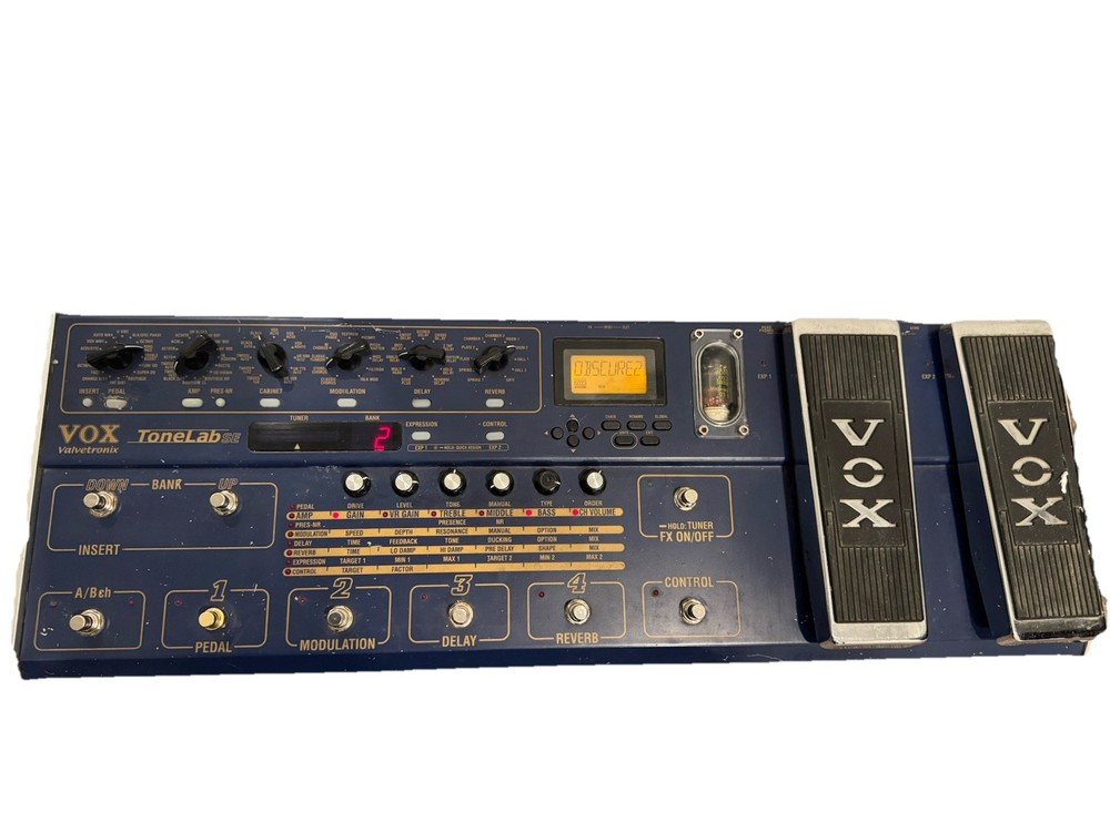 VOX ToneLab SE Multi-Effects Processor Pedal 9202 Tested & Works