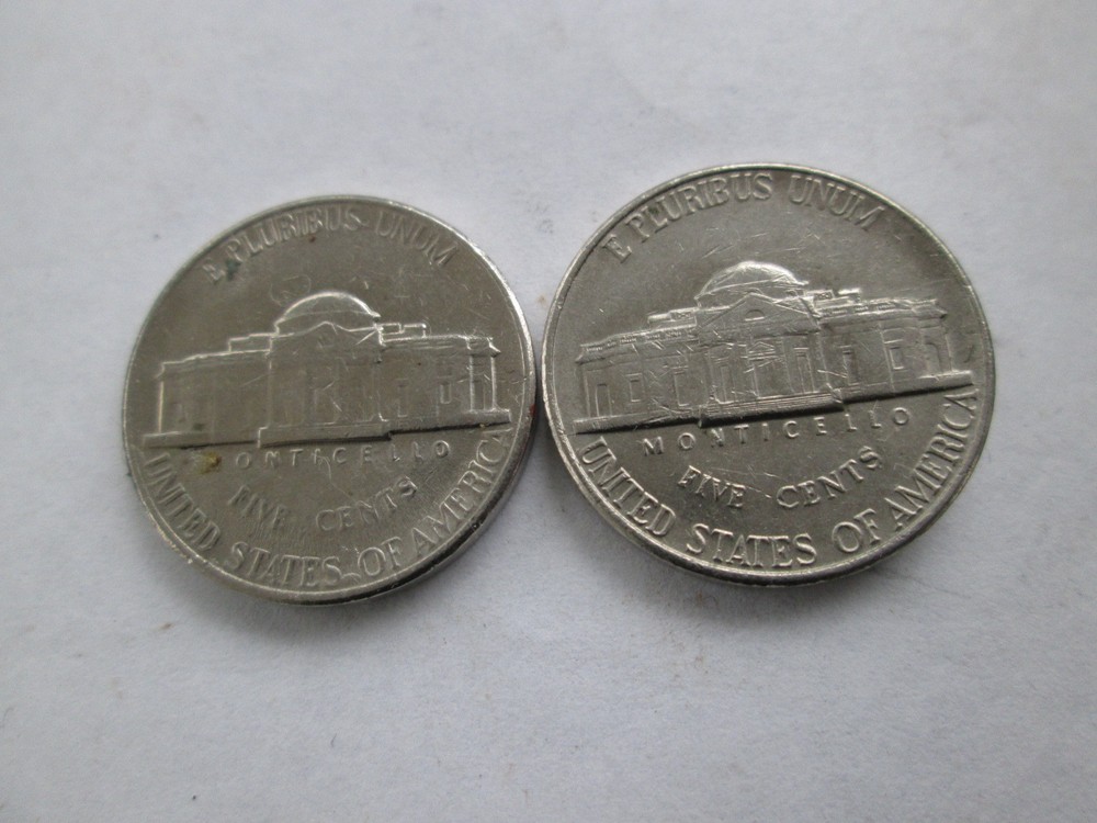 1995-P JEFFERSON REVERSE DIE CHIP BETWEEN "S" AND "O"