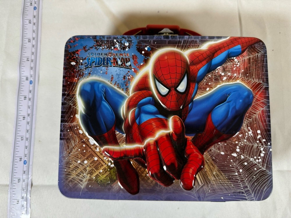 2006 Spider-man 3 Metal Tin Lunch Box Marvel
