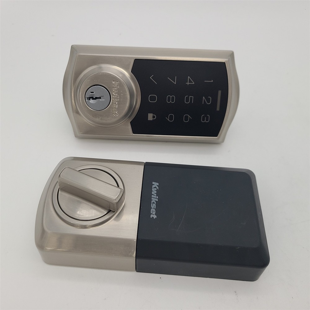 Kwikset SmartCode 270 Keyless Electronic Touchpad Deadbolt, Auto Door Lock
