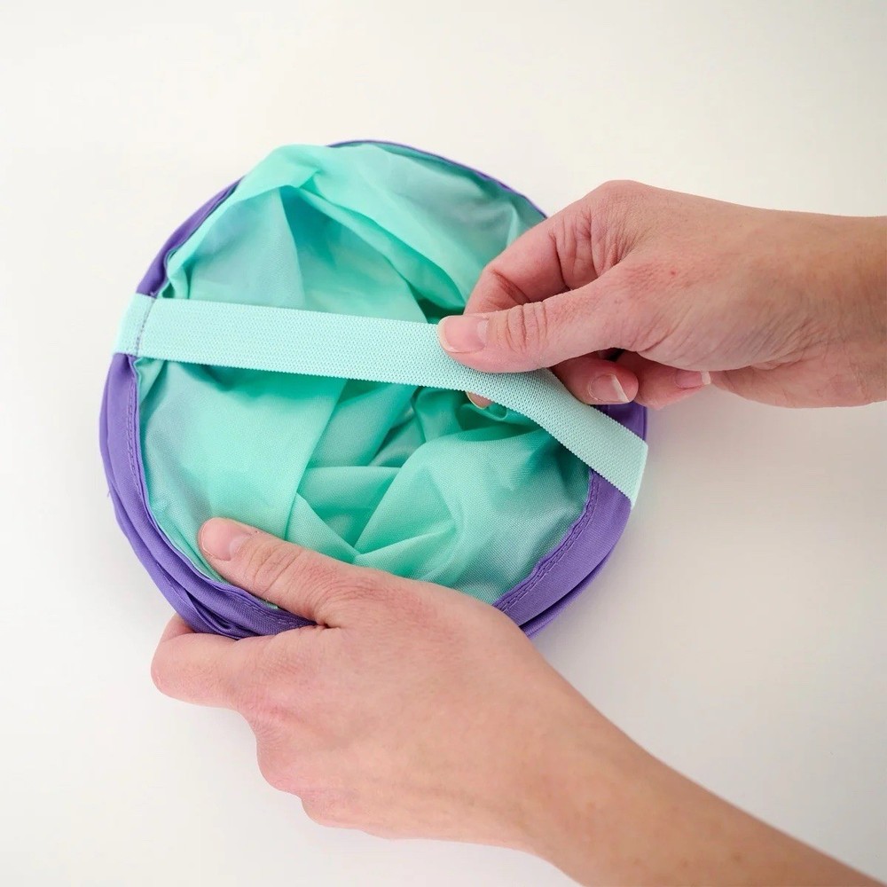 Creative Memories Pop-up Trash Bin Grapevine Purple