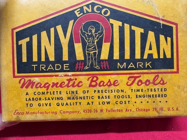 Enco Tiny Titan #150 Magnetic Base Indicator Holder