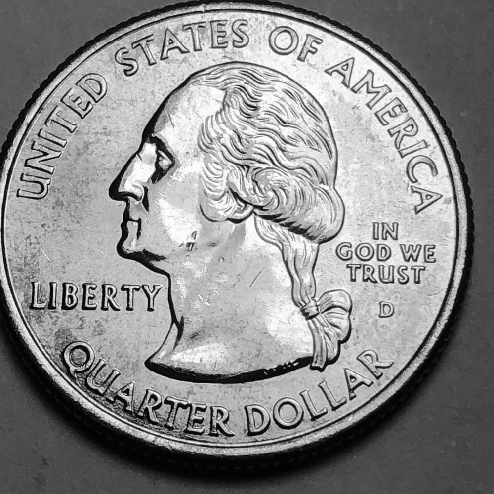 2000 D Maryland Statehood quarter circulated