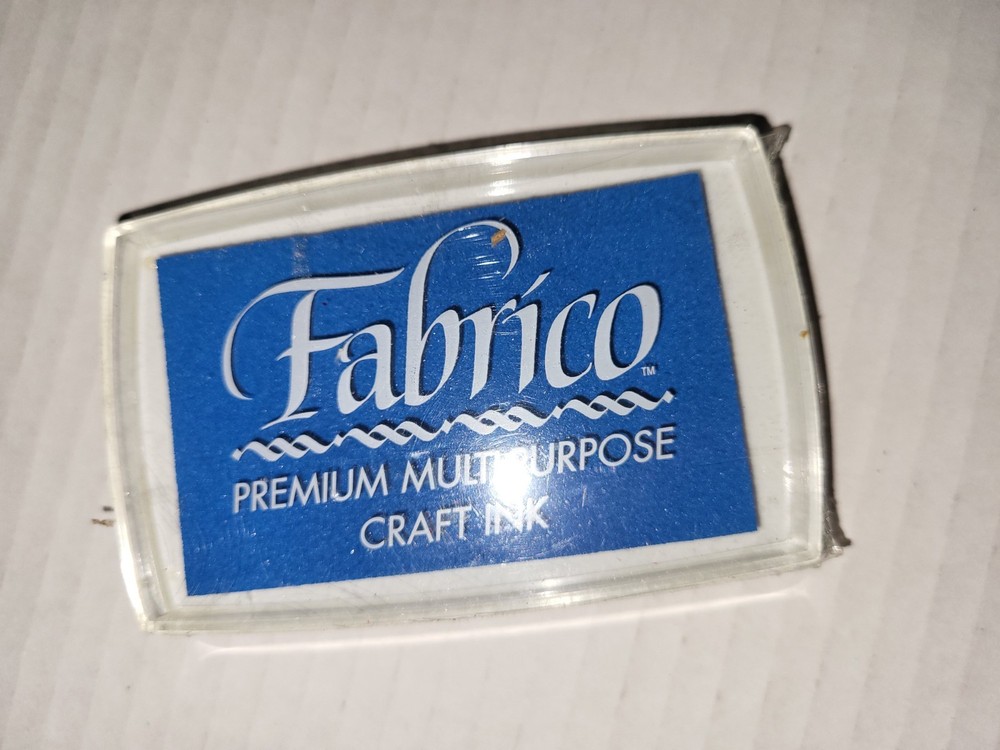 Fabrico Craft Ink Multipurpose Water Based Pad 2 Sealed 2 Used