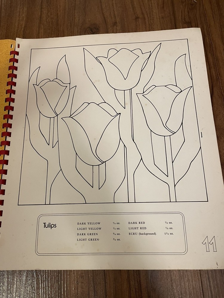 Lisbeth Perrone's Needlepoint Workbook First Edition Red Spiral Bound 1973